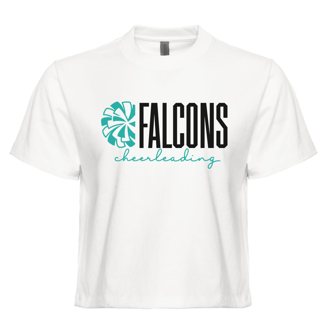 Falcons Pom Womens Boxy Tee