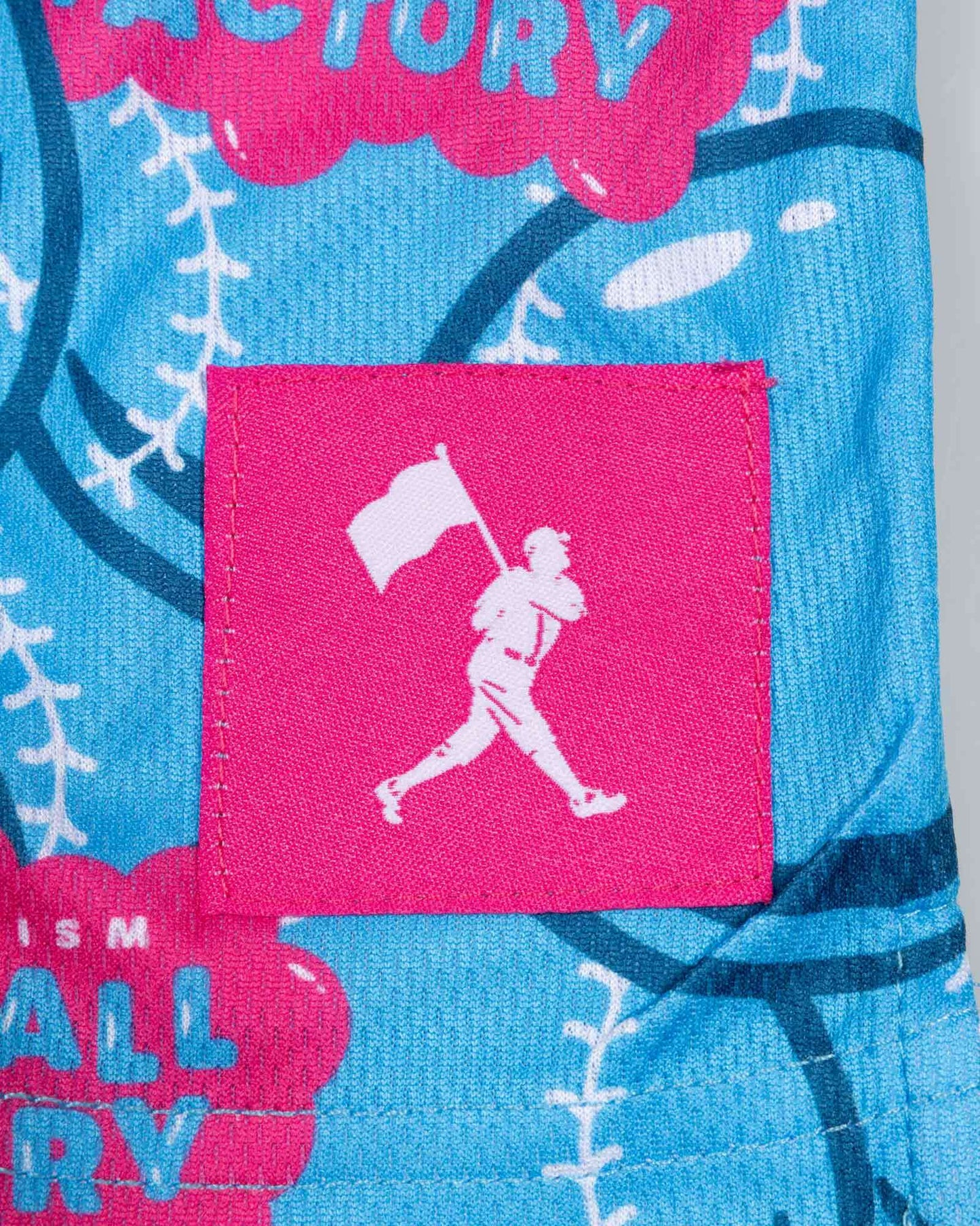 Youth - Gumball Factory Diamond Air Blue Mesh Shorts