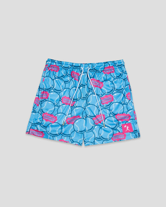 Youth - Gumball Factory Diamond Air Blue Mesh Shorts