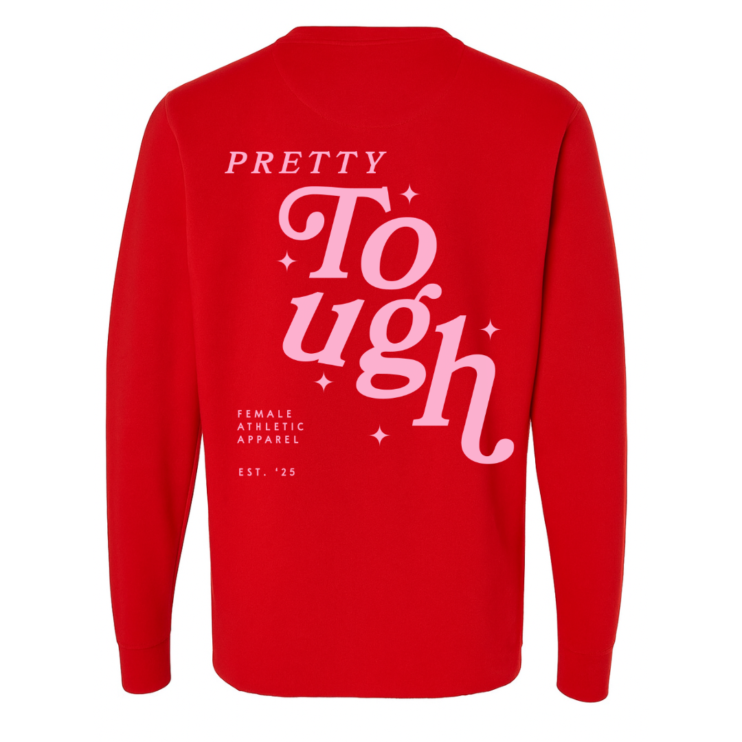 Pretty Tough Blush Crewneck Sweatshirt