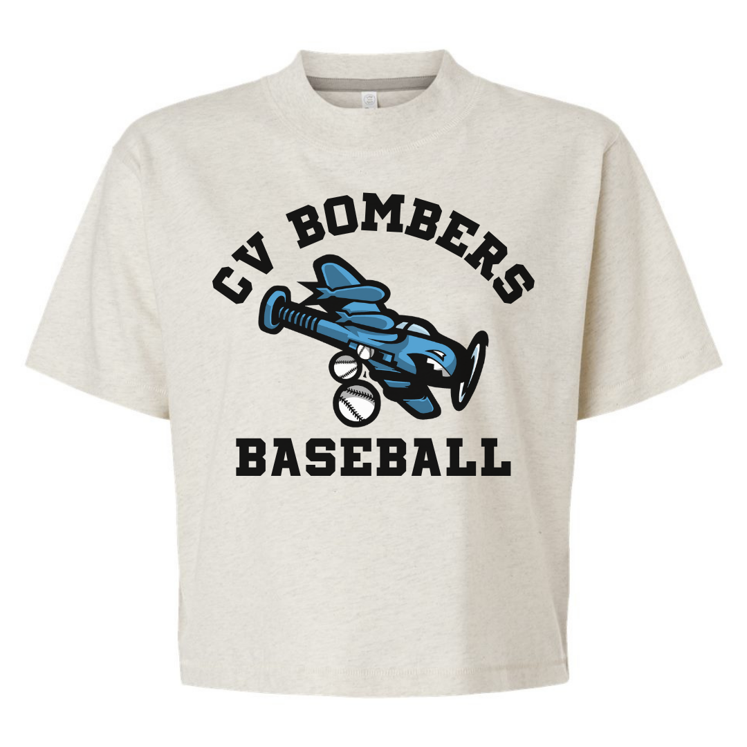 Bombers Baseball Women's Boxy Tee