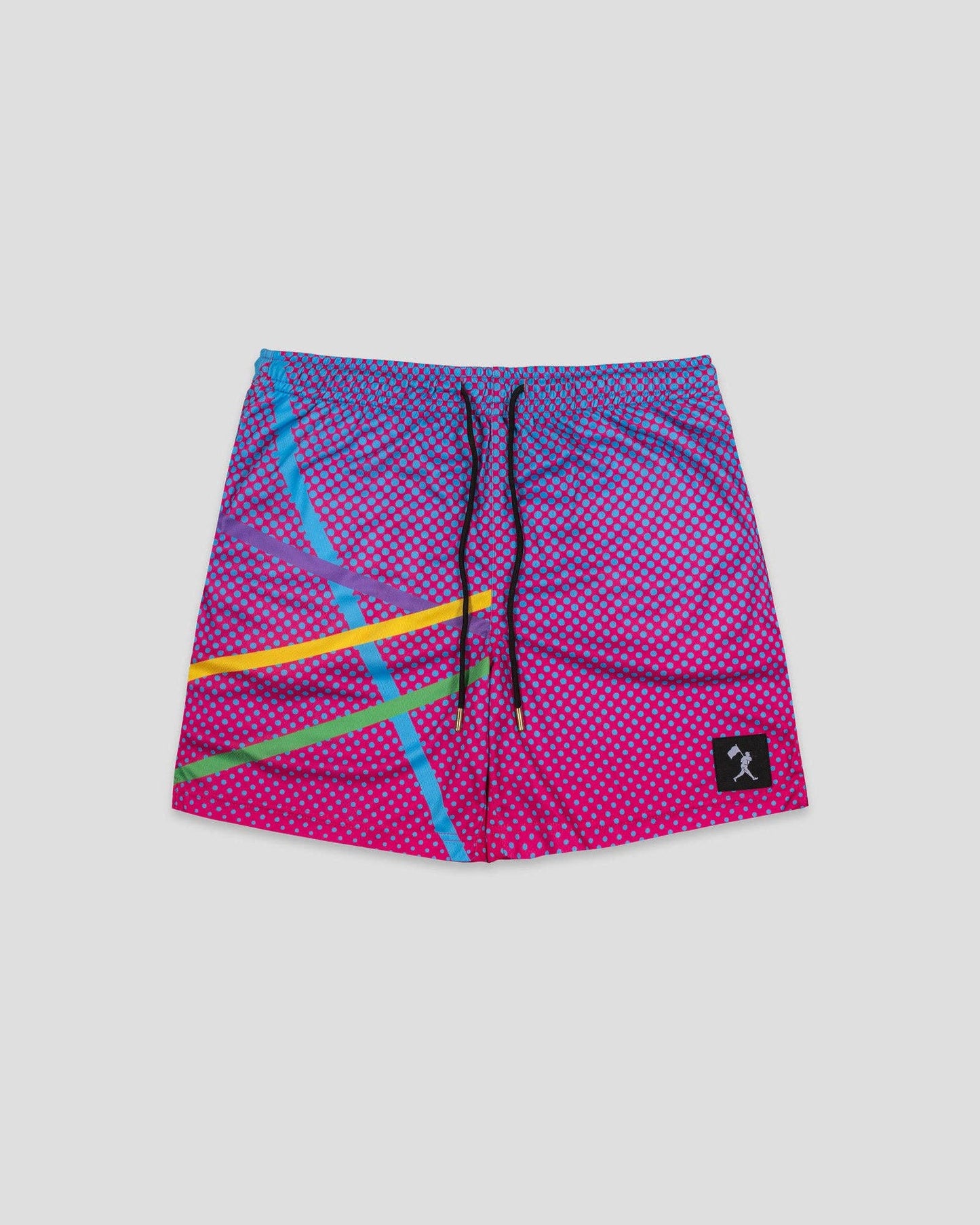 Laser Show Diamond Air Mesh Shorts - Youth