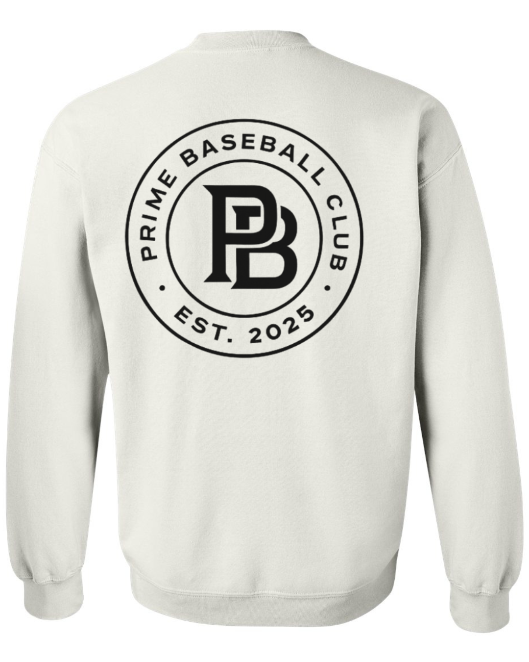 Youth Prime Baseball Logo Crewneck Sweatshirt