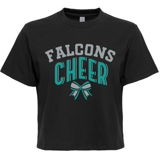 Falcons Bow Womens Boxy Tee