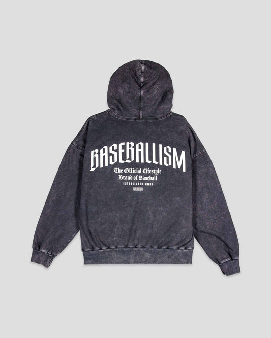 Youth Ballplayer B Acid Wash Hoodie