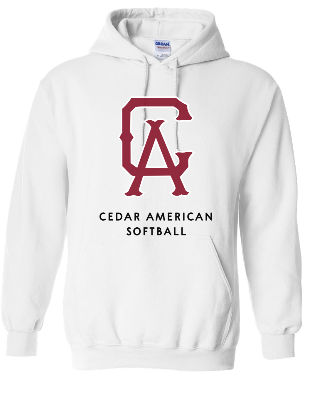 Softball Logo Hoodie