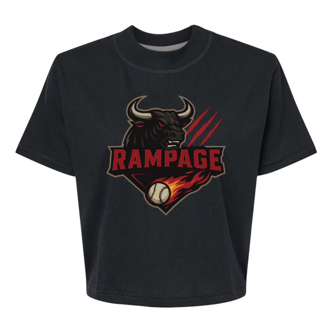 Rampage Fire Women's Boxy Tee