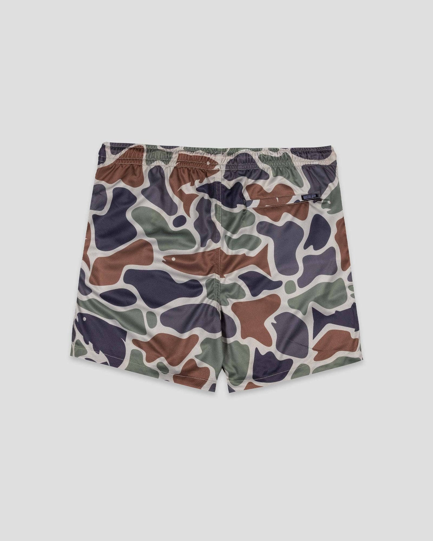 Youth - Fishing Club Angler Camo Diamond Air Mesh Shorts