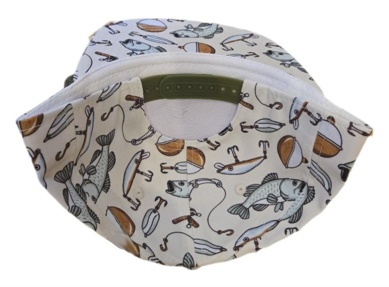 Toddler Kids Fishing Snapback Hat