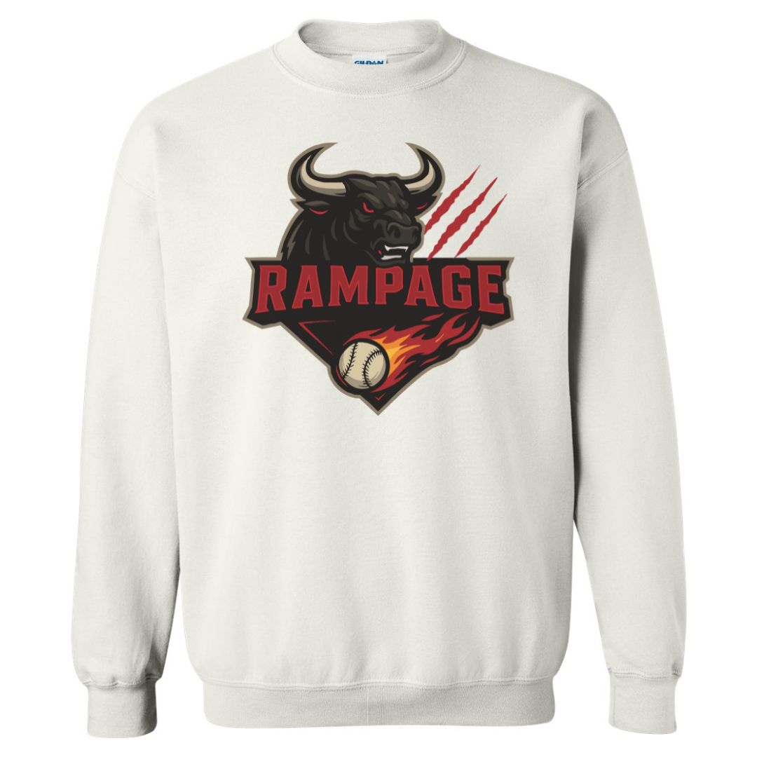 Rampage Fire Crewneck Sweatshirt