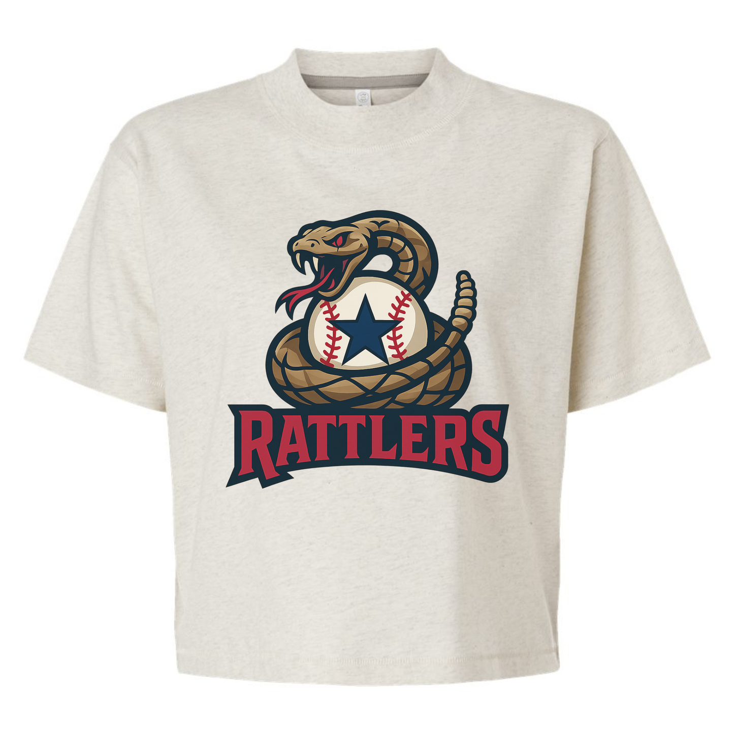 Rattlers Logo Women's Boxy Tee