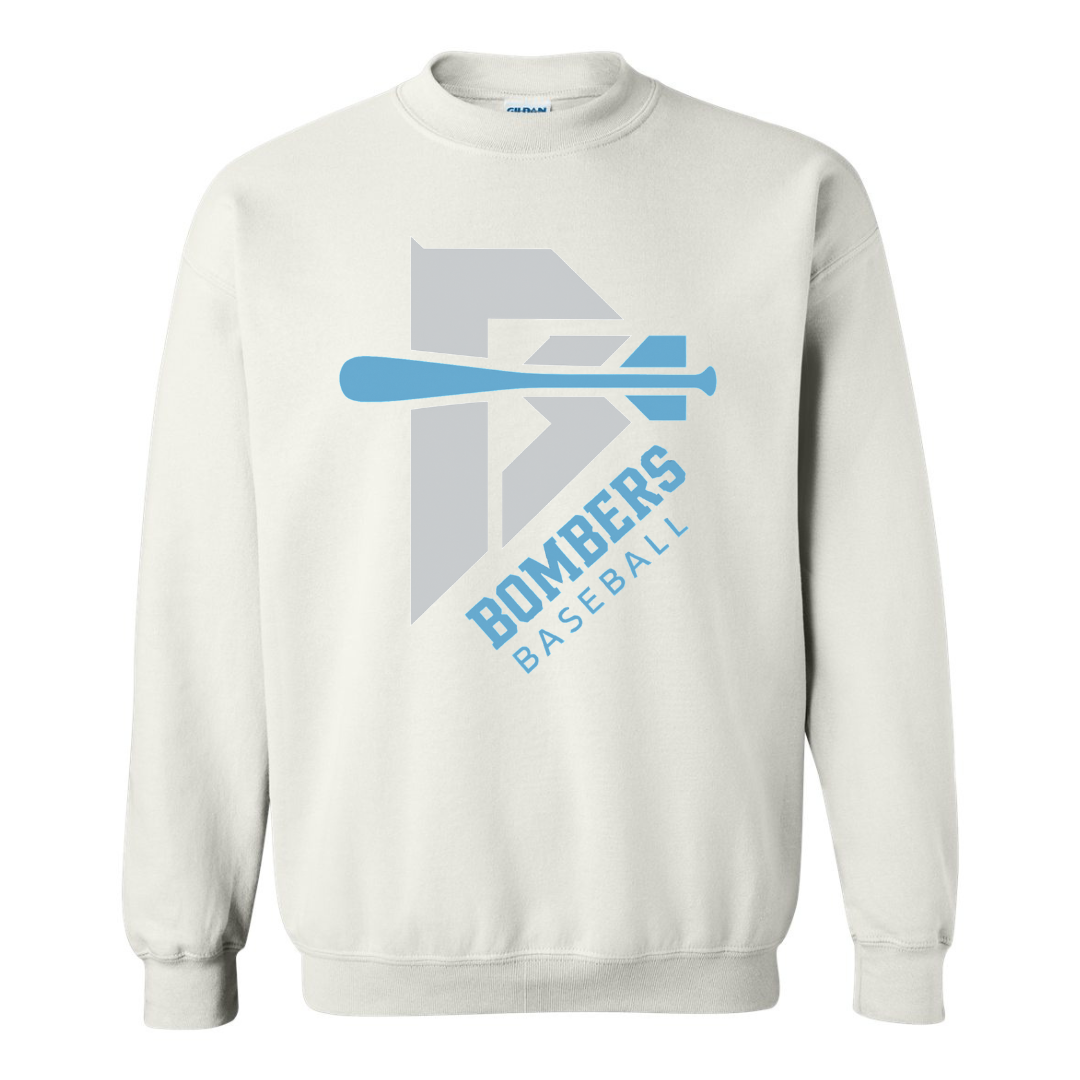 Youth Bombers Bat Crewneck Sweatshirt