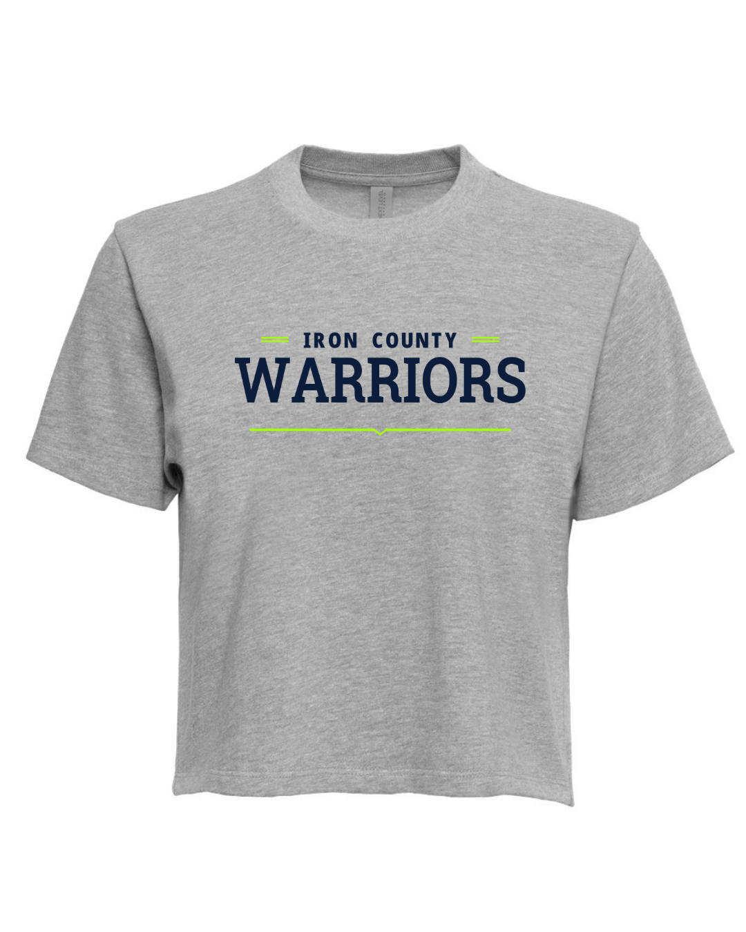 Iron County Warriors Logo Boxy Tee