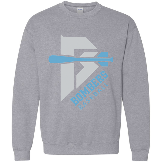 Youth Bombers Bat Crewneck Sweatshirt