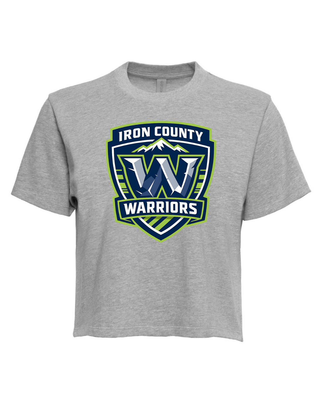 Iron County Warriors Crest Boxy Tee
