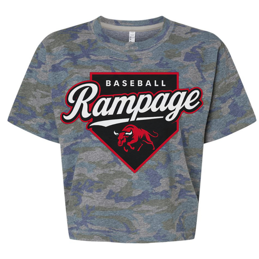 Rampage Home Plate Women's Boxy Tee