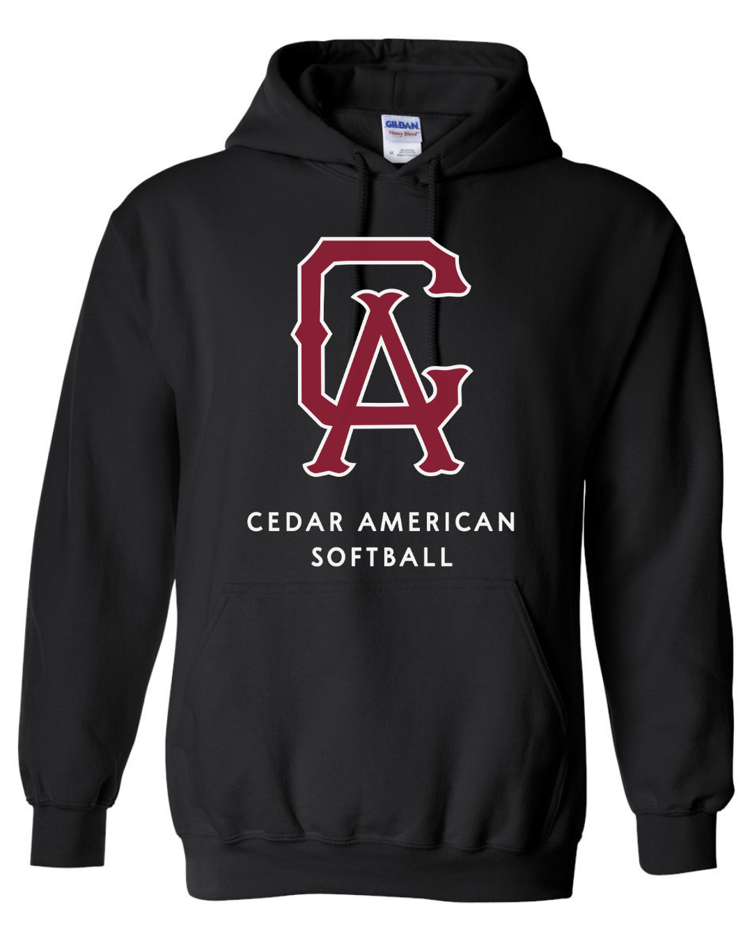 Softball Logo Hoodie