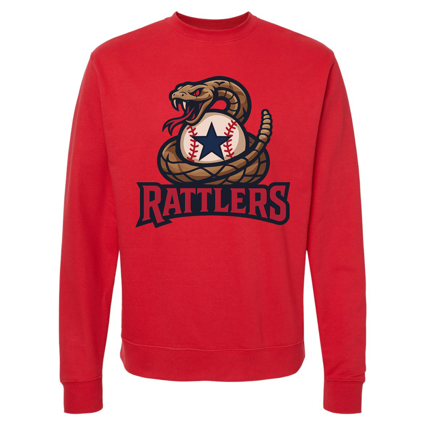 Rattlers Logo Crewneck Sweatshirt