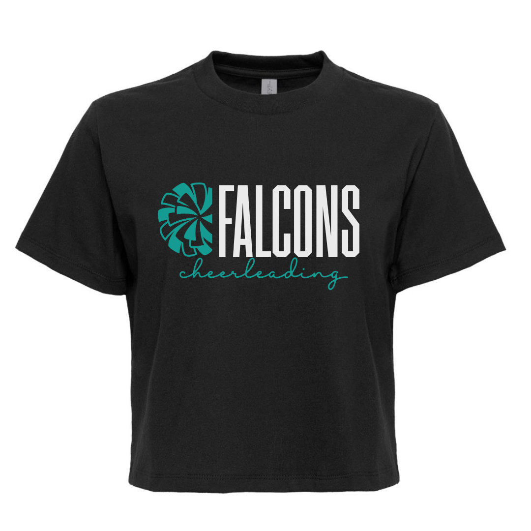 Falcons Pom Womens Boxy Tee