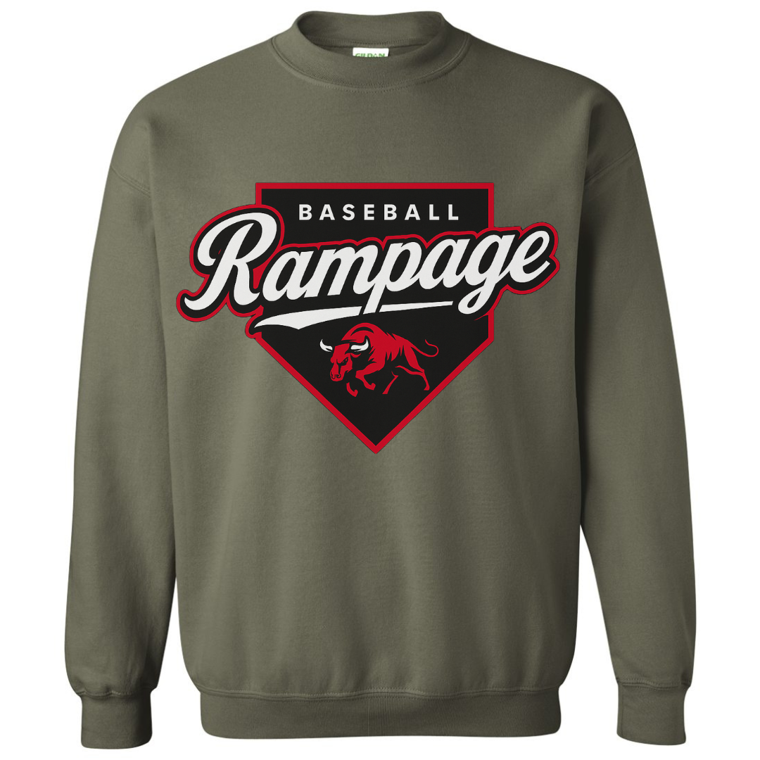 Rampage Home Plate Crewneck Sweatshirt
