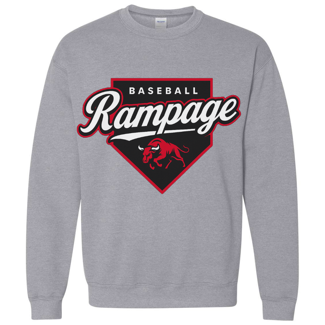 Youth Rampage Home Plate Crewneck Sweatshirt