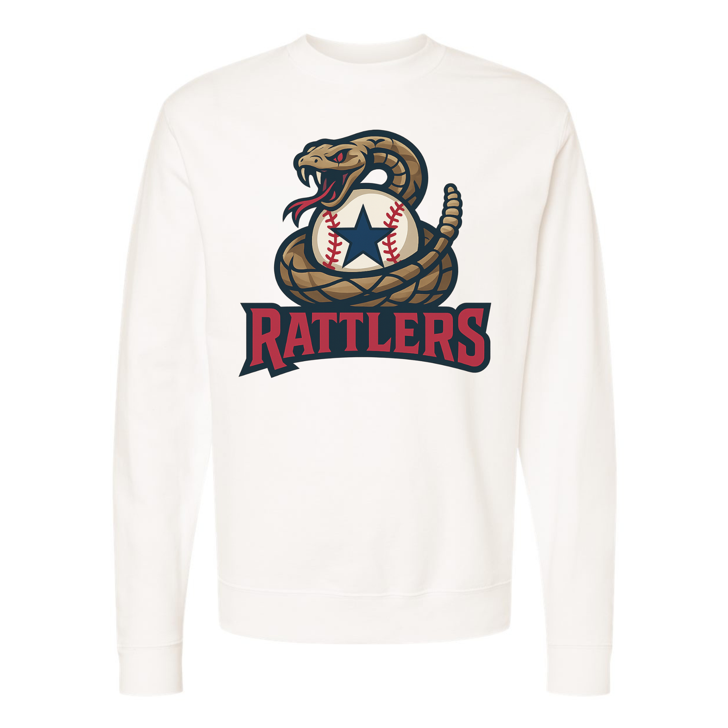 Rattlers Logo Crewneck Sweatshirt