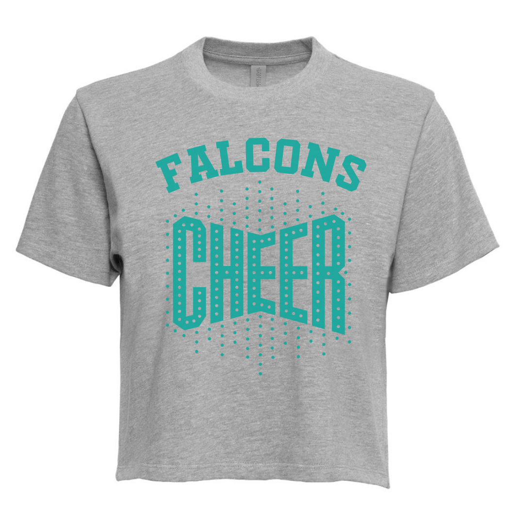 Falcons Dot Womens Boxy Tee