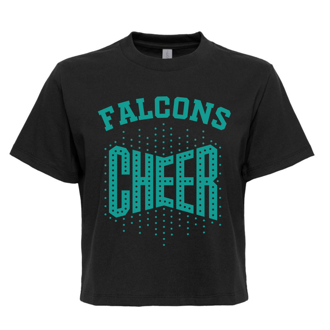 Falcons Dot Womens Boxy Tee