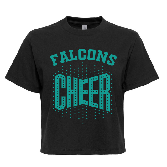 Falcons Dot Womens Boxy Tee