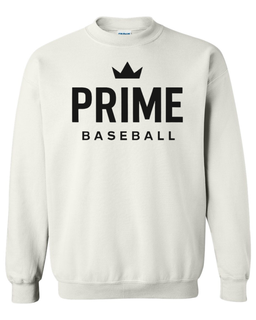 Prime Baseball Fan Crewneck Sweatshirt