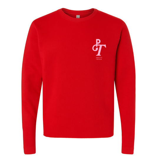 Pretty Tough Blush Crewneck Sweatshirt