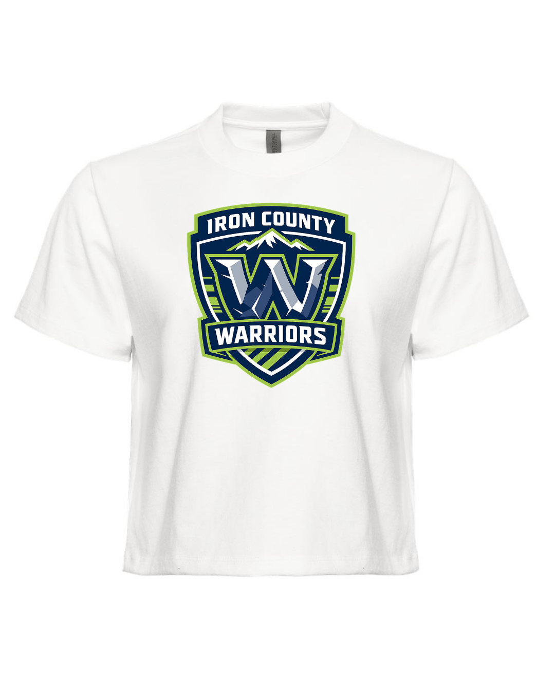 Iron County Warriors Crest Boxy Tee