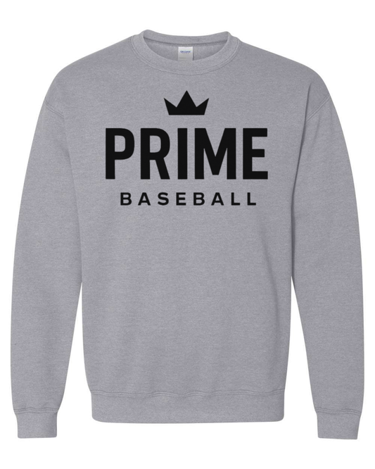 Prime Baseball Fan Crewneck Sweatshirt