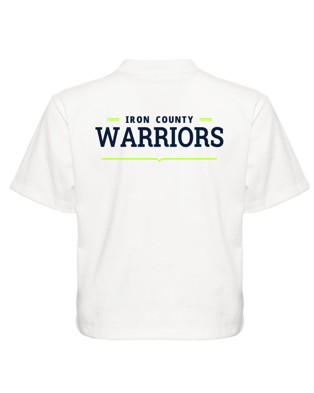 Iron County Warriors  W Boxy Tee