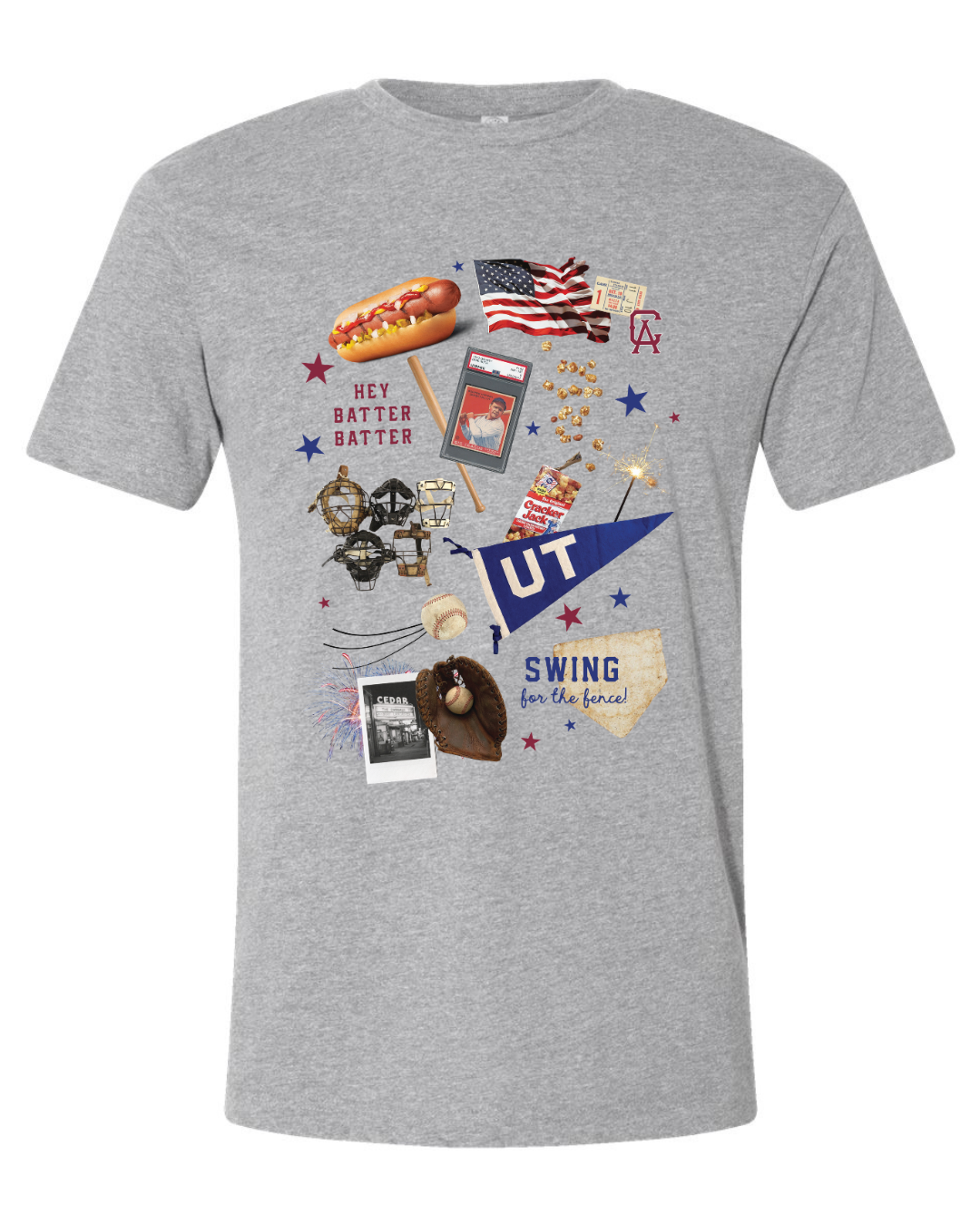 All American Baseball Tee