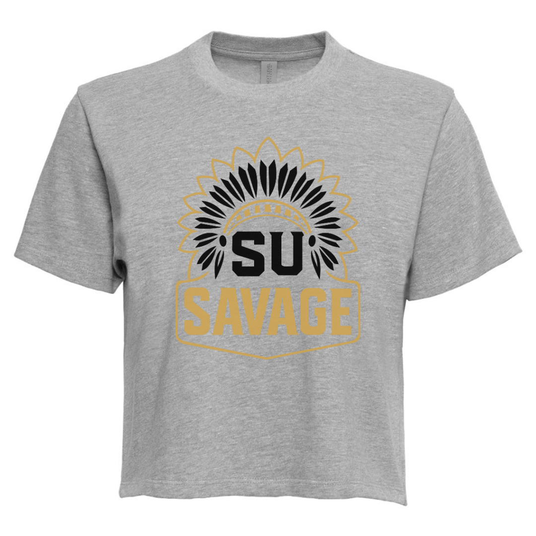 Savage Logo Women's Boxy Tee