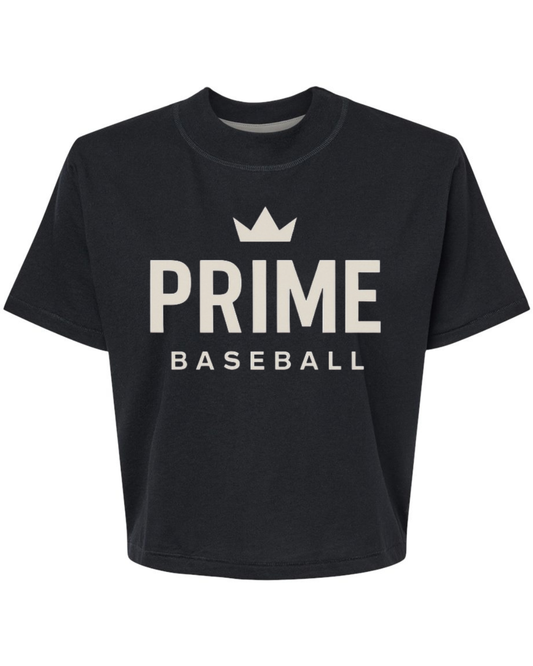 Prime Baseball Fan Women's Boxy Tee