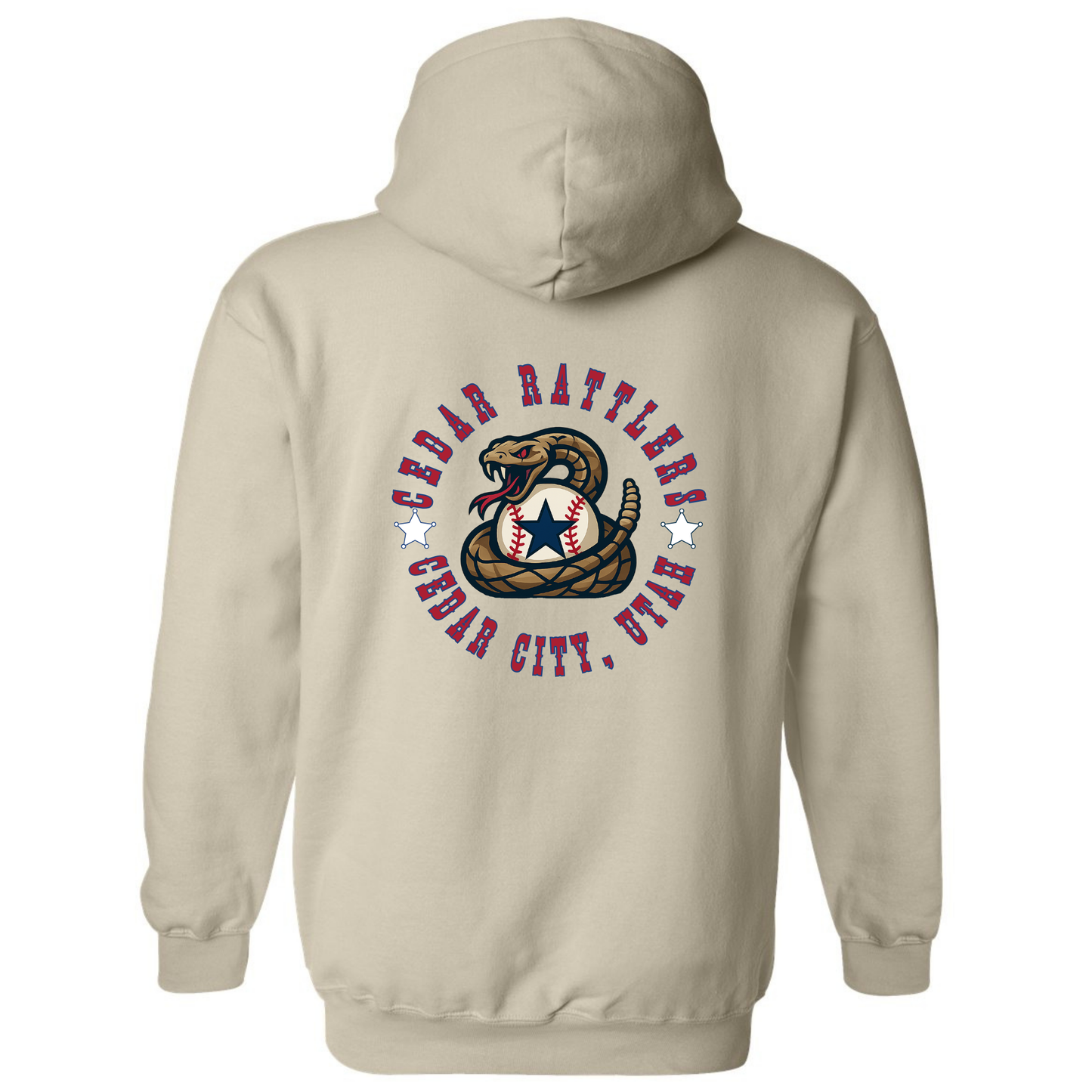 Rattlers Cedar Hoodie