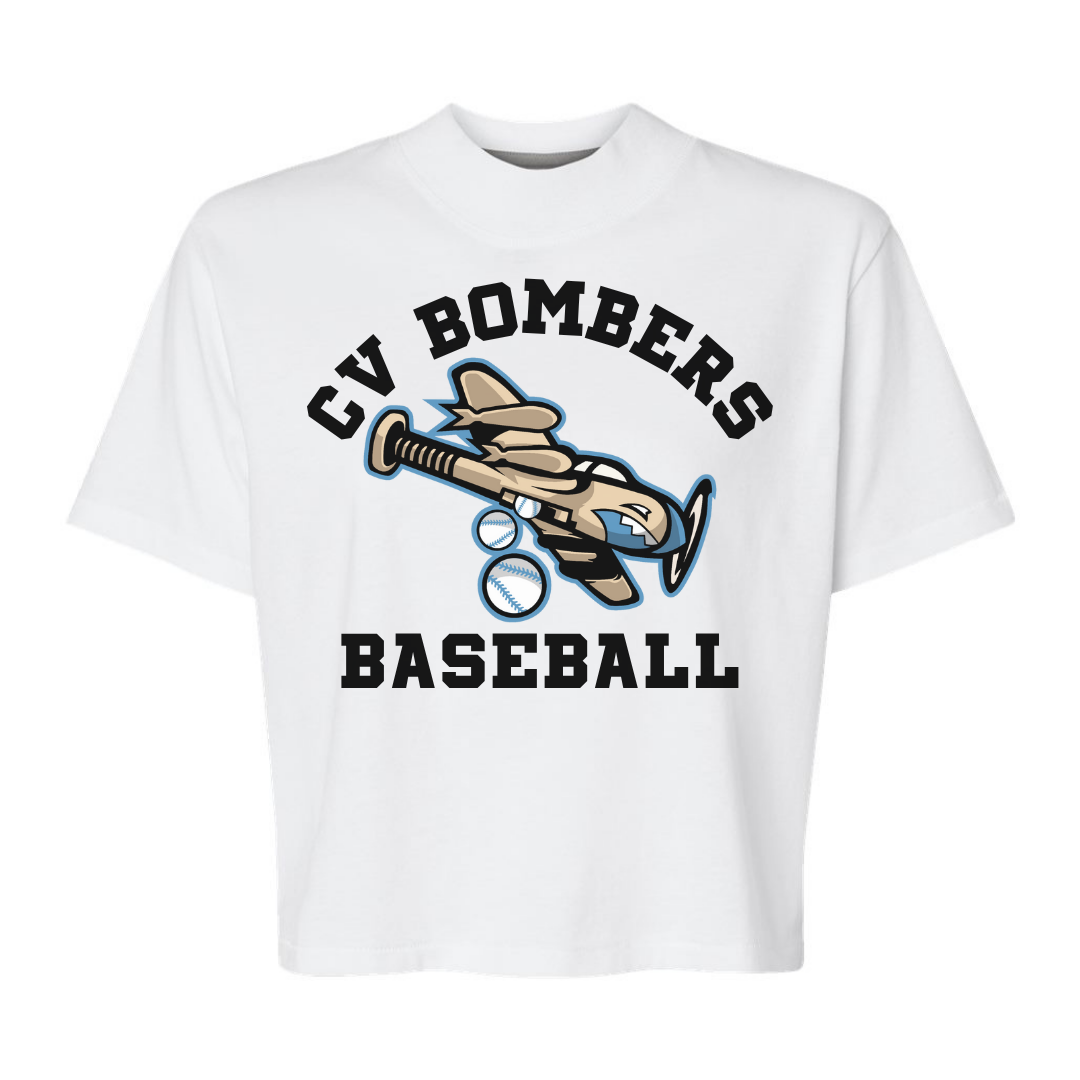 Bombers Baseball Women's Boxy Tee