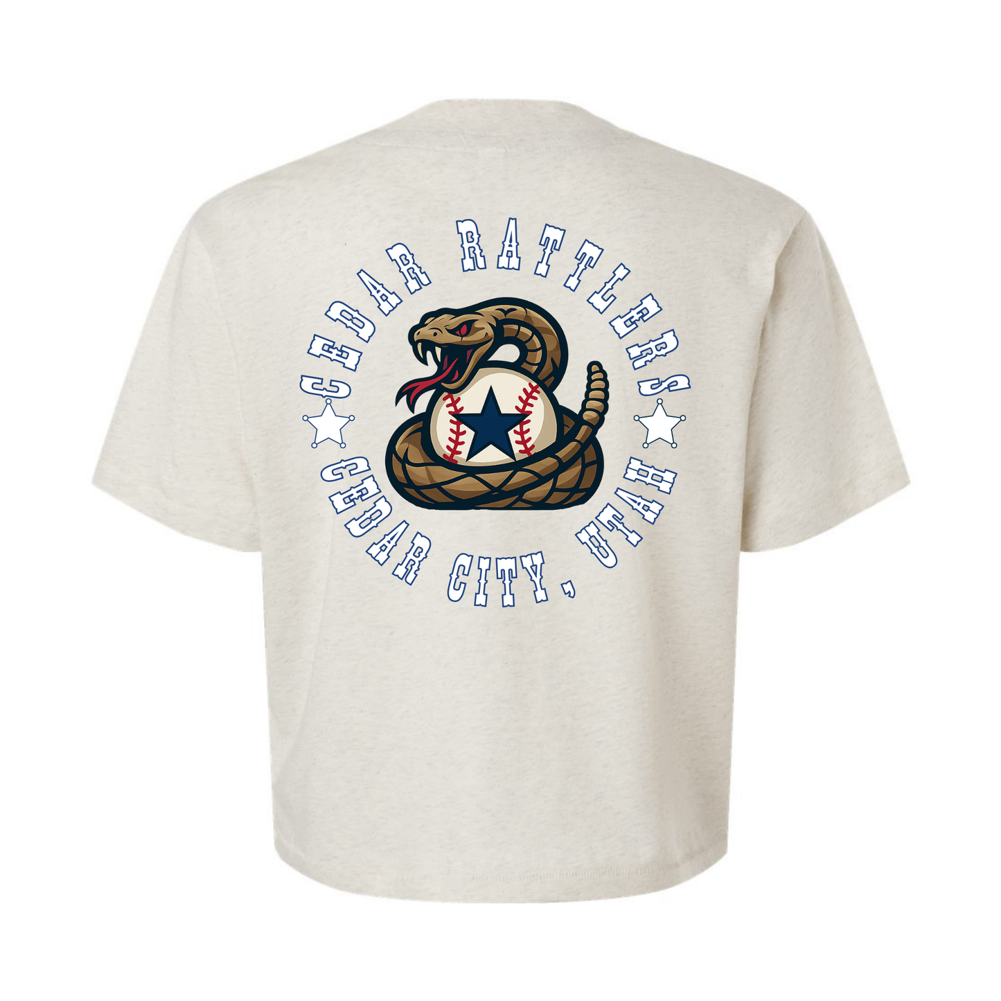 Rattlers Cedar Women's Boxy Tee