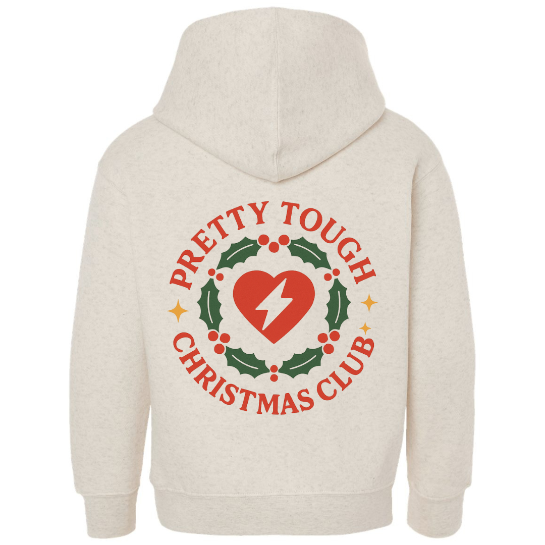 Pretty Tough Christmas Hoodie