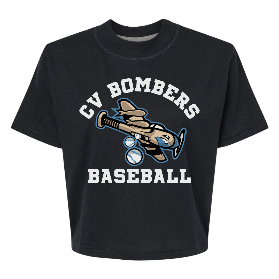 Bombers Baseball Women's Boxy Tee
