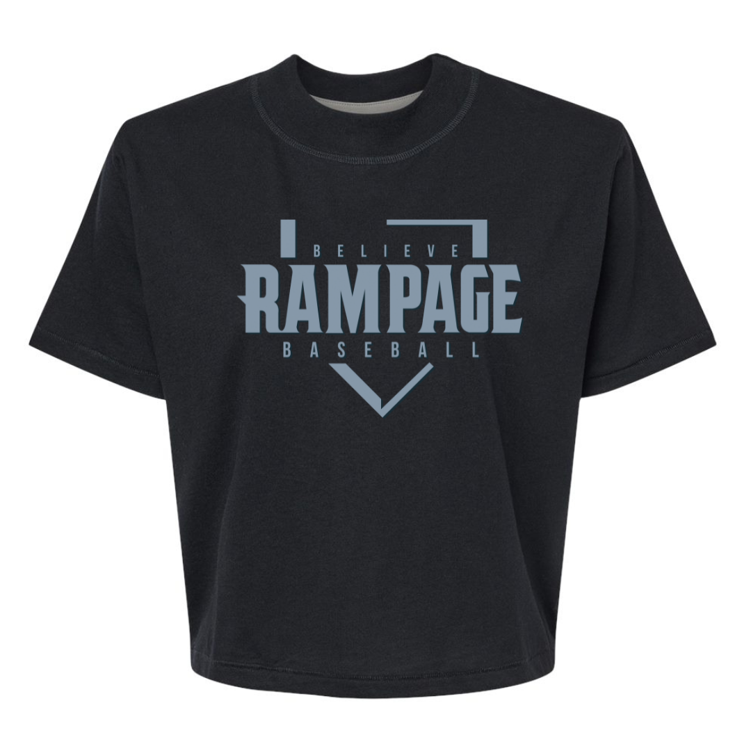 Rampage Believe Women's Boxy Tee