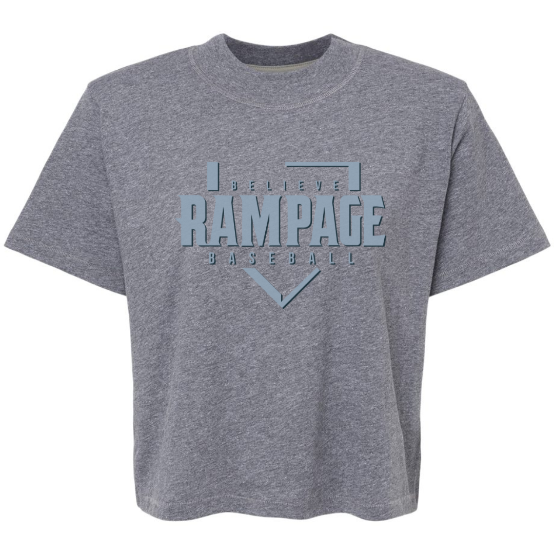 Rampage Believe Women's Boxy Tee