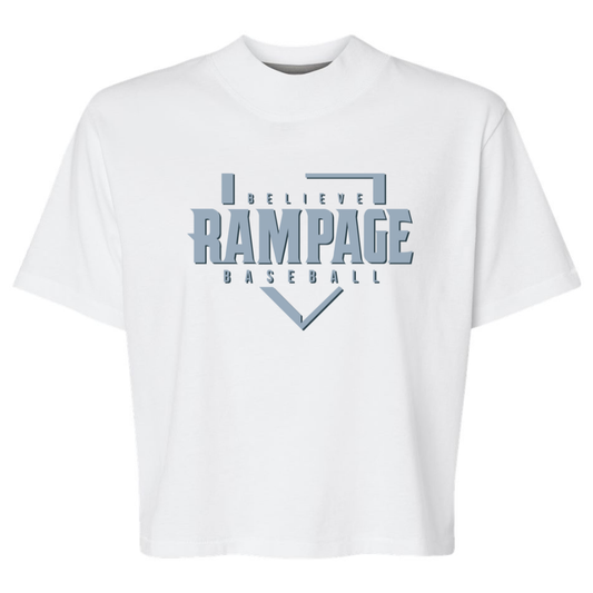 Rampage Believe Women's Boxy Tee
