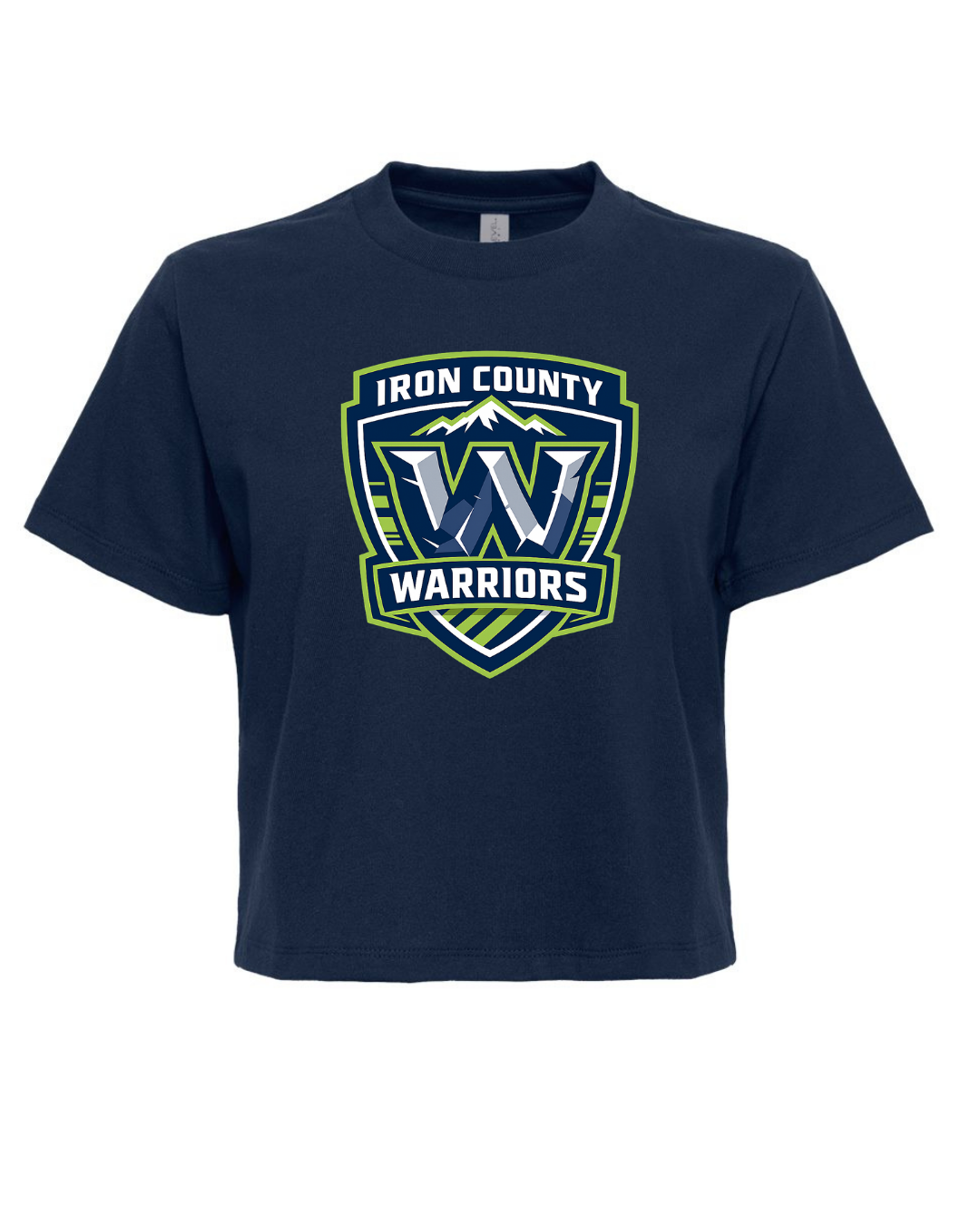 Iron County Warriors Crest Boxy Tee