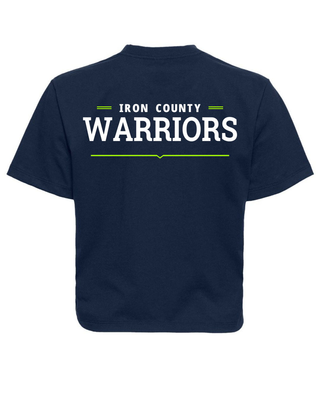 Iron County Warriors  W Boxy Tee