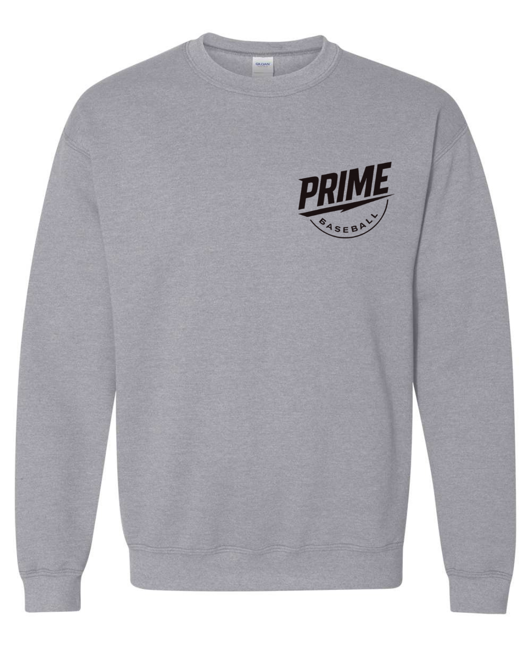 Youth Prime Baseball Logo Crewneck Sweatshirt