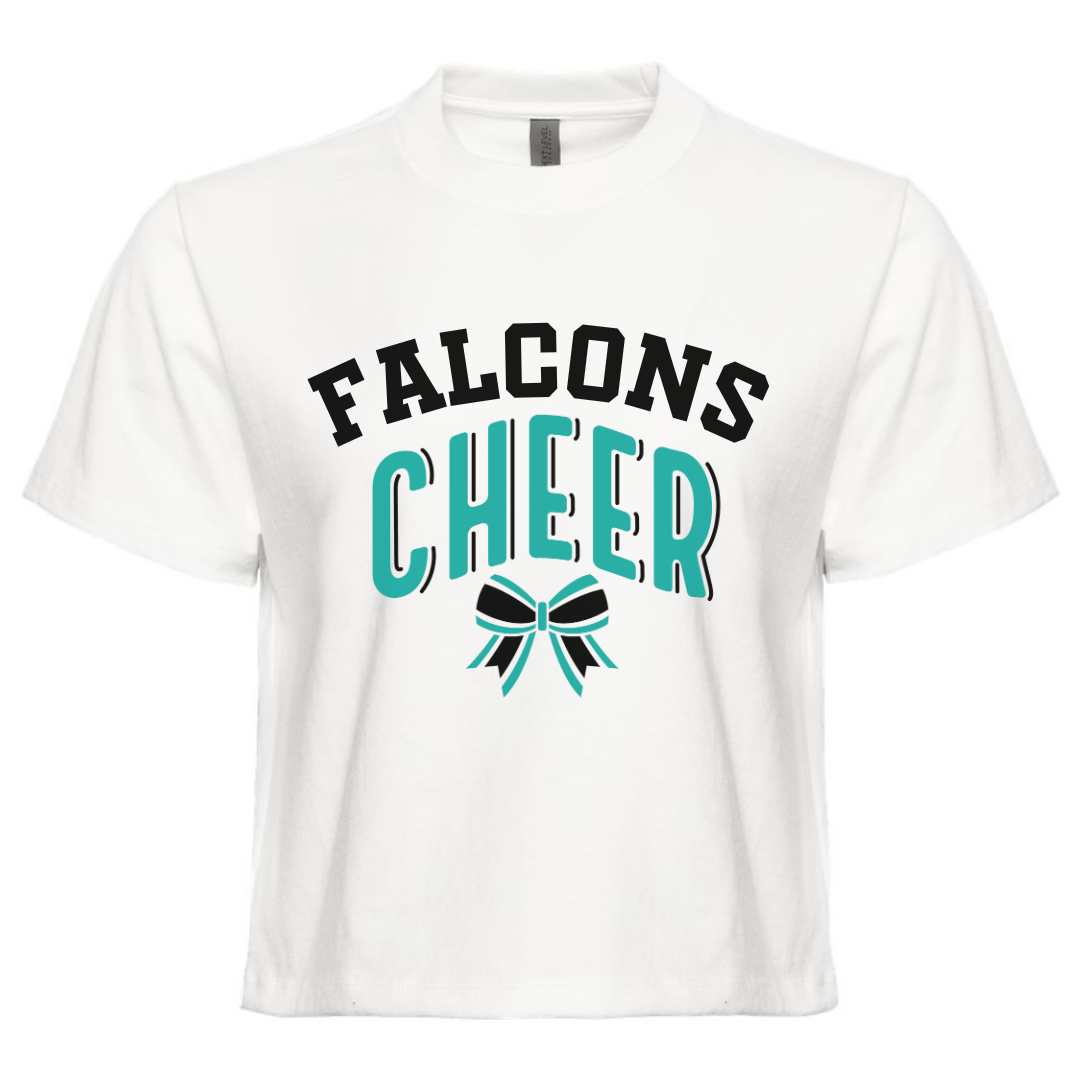 Falcons Bow Womens Boxy Tee