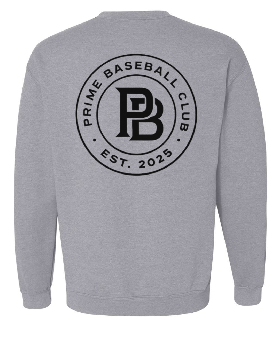 Youth Prime Baseball Logo Crewneck Sweatshirt